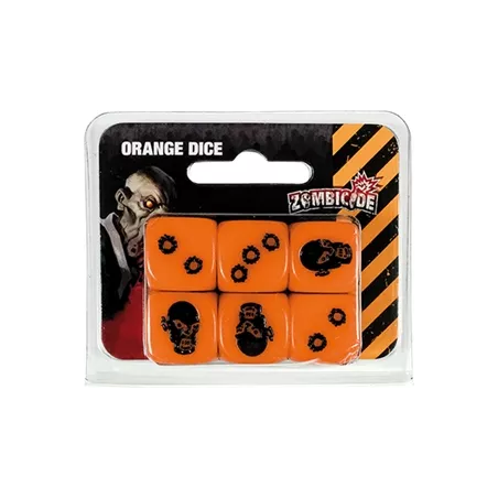 ZOMBICIDE - SET DE DES ORANGE