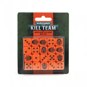 KILL TEAM: DEATH KORPS OF KRIEG DICE SETKILL TEAM Set de dés aux co...