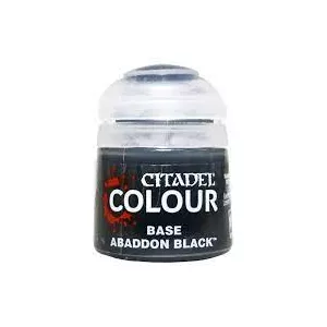 BASE: ABADDON BLACKPEINTURE Base: Abaddon Black 12ML