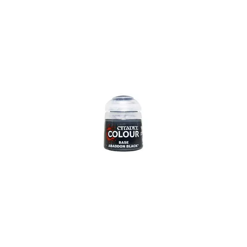 BASE: ABADDON BLACKPEINTURE Base: Abaddon Black 12ML BASE: ABADDON BLACKPEINTURE Base: Abaddon Black 12ML