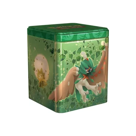 POKÉMON : TIN CUBE VERTBOOSTER ET DISPLAY Contient : 3 Boosters, 1 ...