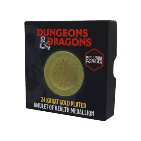 D&D AMULET OF HEALTH COLLECTION 24K