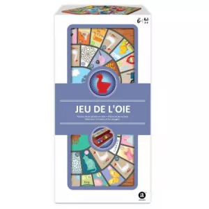 JEU DE L'OIE PLIABLE 29CMEN FAMILLE Jeu de l'Oie Pliable de 29cm