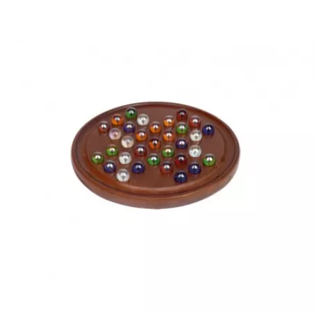 SOLITAIRE VERRE 23CMJEUX DE LOGIQUE Solitaire en verre 23cm