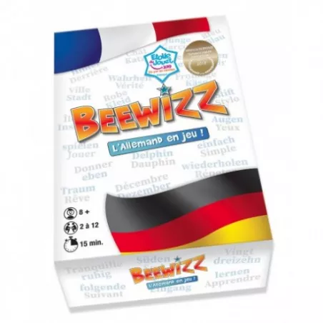 BEEWIZZ L'ALLEMAND EN JEUEN FAMILLE Ce jeu de vocabulaire permet au...