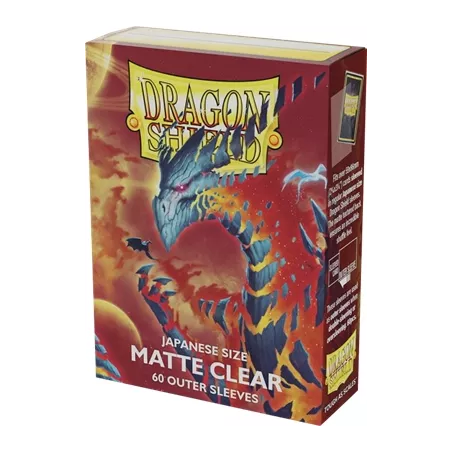 DRAGONSHIELD MATTE CLEAR SMALL