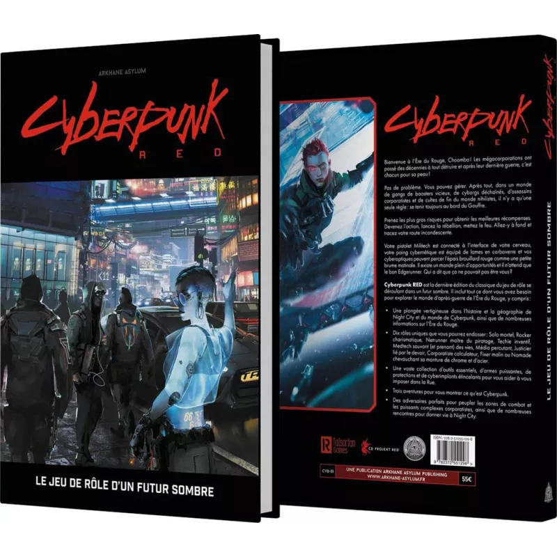 CYBERPUNK RED : LE JDR D'UN FUTUR SOMBRECYBERPUNK & ANTICIPATION Bi... CYBERPUNK RED : LE JDR D'UN FUTUR SOMBRECYBERPUNK & ANTICIPATION Bi...