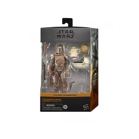 LE MANDALORIAN & GROGU BLACK SERIESFIGURINE Le Mandalorien est un f...