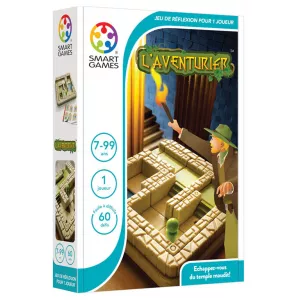 L'AVENTURIERJEUX DE LOGIQUE Echappez au labyrinthe du temple maudit...