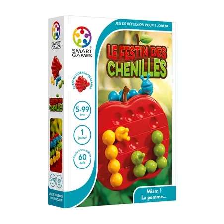 LE FESTIN DES CHENILLESJEUX DE LOGIQUE Miam, miam, la jolie pomme r...