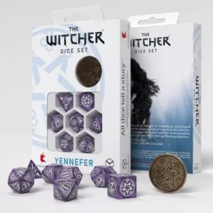 THE WITCHER DICE SET YENNEFER - LILAS ET GROSEILLETHE WITCHER Un pa...