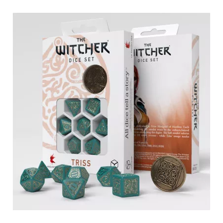 THE WITCHER DICE SET TRISS - LA BELLE GUERISSEUSEDES & BOURSES Un r...
