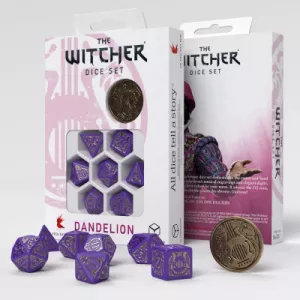 THE WITCHER DICE SET JASKIER LE VICOMTE DE LETTENHOVETHE WITCHER In...