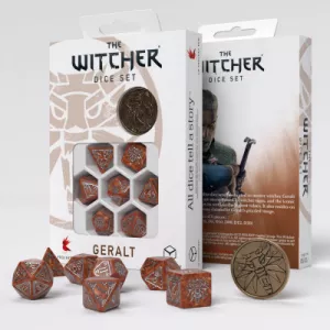 THE WITCHER DICE SET GERALT - LE CHASSEUR DE MONSTRESTHE WITCHER Fo...