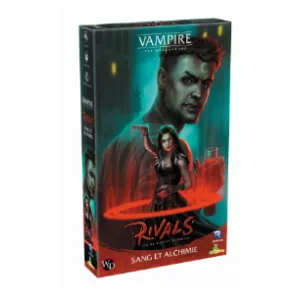JEUX DE CARTE ÉVOLUTIF VAMPIRE LA MASCARADE RIVALS SANG ET ALCHIMIE