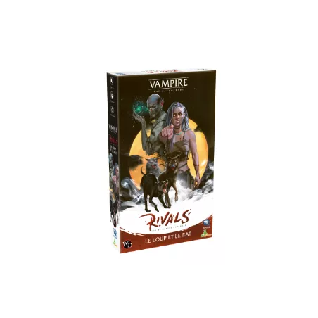 JEUX DE CARTE ÉVOLUTIF VAMPIRE LA MASCARADE RIVALS LE LOUP ET LE RAT