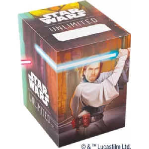 SW UNLIMITED SOFT CRATE OBI-WAN/DARTH MAULACCESSOIRES DECK BOX