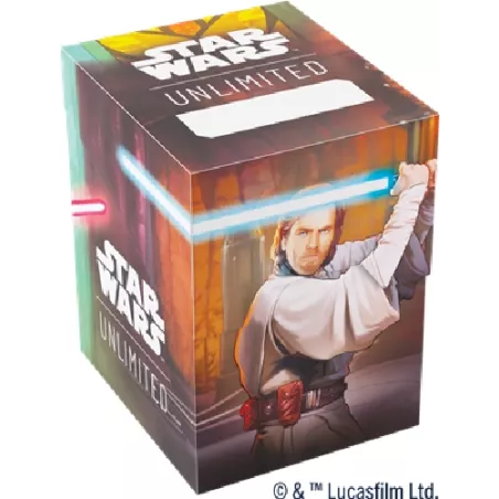 SW UNLIMITED SOFT CRATE OBI-WAN/DARTH MAULACCESSOIRES DECK BOX