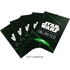 SW UNLIMITED ART SLEEVES : CARD BACK GREENSLEEVES PROTEGEZ VOS COUL...