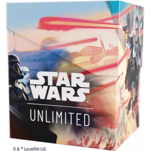 SW UNLIMITED SOFT CRATE MANDALORIAN/MOFF GIDEONDECK BOX PRENEZ LA P...