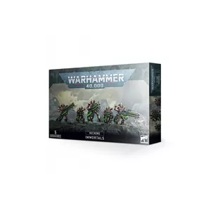 NECRON IMMORTALSWARHAMMER Troupes de choc de l'armée Necron, les ph...