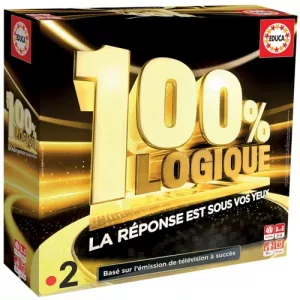 100% LOGIQUEJEUX D'AMBIANCE Explorez le raisonnement et le bon sens...