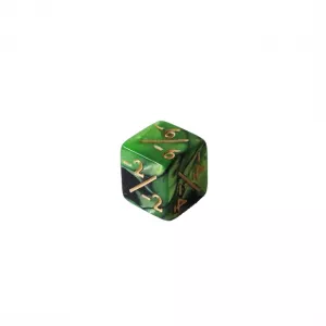 DES 6 FACES MODIFICATEURS NEGATIF VERT & NOIRDES & BOURSES DES 6 FA...