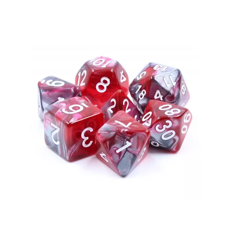 SET DE 7 DES - DRAGON'S BLOODDES & BOURSES Lot de 7 dés – Dragon's ...