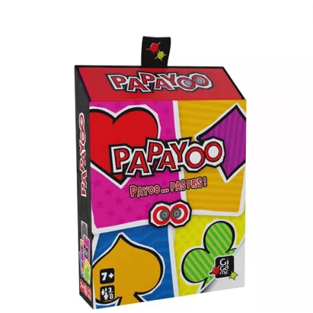 PAPAYOOJEUX D'AMBIANCE Dans ce jeu de cartes, il n’y a ni valets, n...