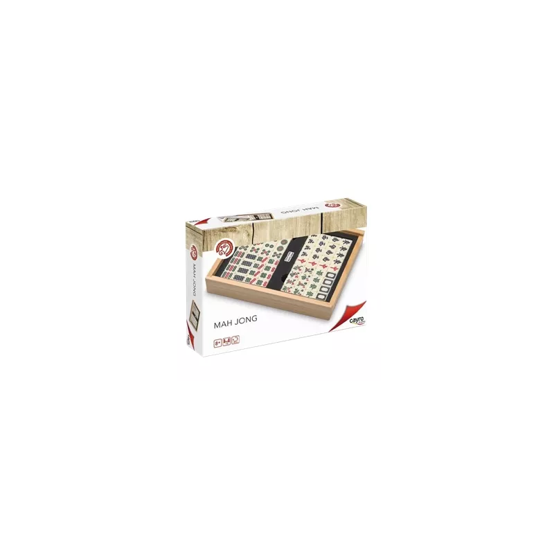 MAH JONG2 JOUEURS Jeu Mah Jong Cayro en bois ! MAH JONG2 JOUEURS Jeu Mah Jong Cayro en bois !