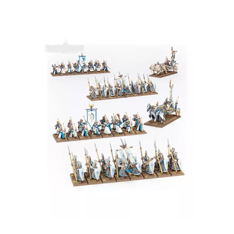WARHAMMER THE OLD WOLD: HIGH ELF BATAILLONOLD WORLD Batailllon High...