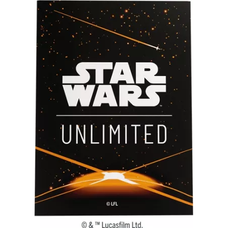 JEUX DE CARTES A COLLECTIONNER GG SW UNLIMITED ART SLEEVES : CARD B...