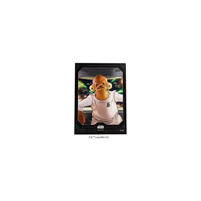 GG SW UNLIMITED ART SLEEVES : AMIRAL ACKBAR