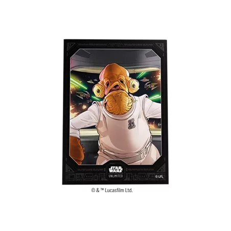 JEUX DE CARTES A COLLECTIONNER GG SW UNLIMITED ART SLEEVES : AMIRAL...