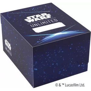 GG STAR WARS UNLIMITED SOFT CRATE LOGO - CARD BACK BLEUDECK BOX Dec...