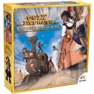 JEUX DE SOCIETE COLT EXPRESS : CONVOYEURS ET TRAIN BLINDE