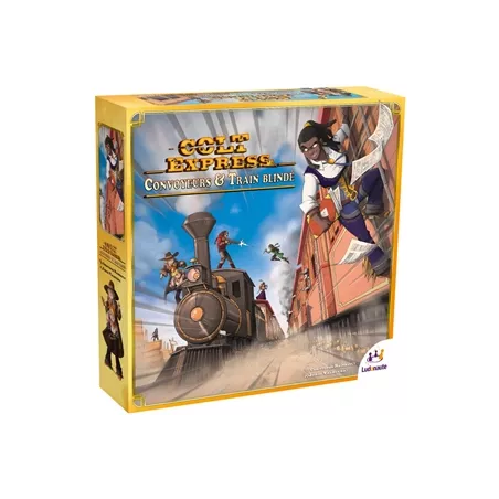 JEUX DE SOCIETE COLT EXPRESS : CONVOYEURS ET TRAIN BLINDE