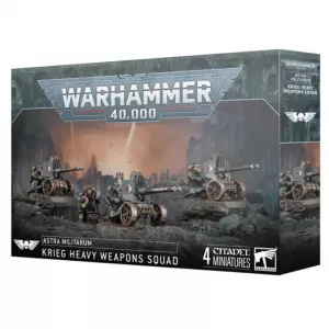 WARHAMMER 40K : ESCOUADE D'ARMES LOURDES DE KRIEGWARHAMMER 40K Ce k...