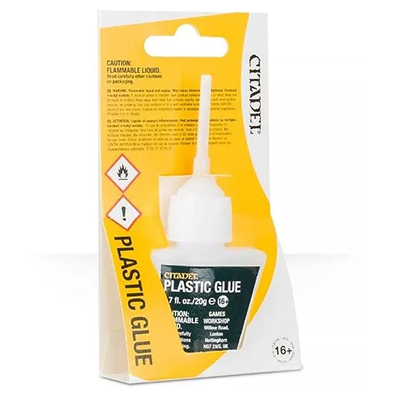 COLLE PLASTIQUEWARHAMMER Colle plastique pour jeux de figurines.
