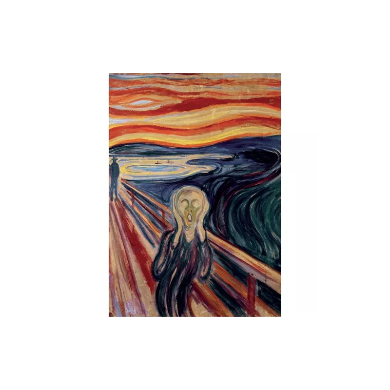 PUZZLE PUZZLE 1000 PIECES - LE CRI - MUNCH