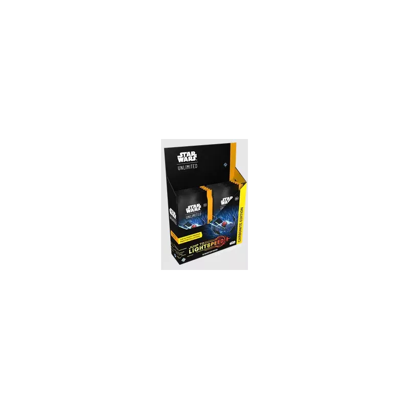 STAR WARS UNLIMITED S4 : PASSAGE EN VITESSE LUMIERE DISPLAY CARBONI...