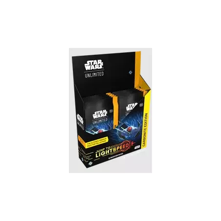 STAR WARS UNLIMITED S4 : PASSAGE EN VITESSE LUMIERE DISPLAY CARBONI...