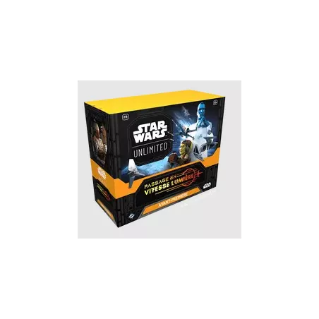 STAR WARS UNLIMITED S4 : PASSAGE EN VITESSE LUMIERE PACK D'AVANT PR...