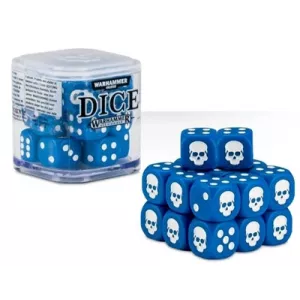 DICE CUBE WARHAMMER - BLEUWARHAMMER Un robuste cube en plastique co...