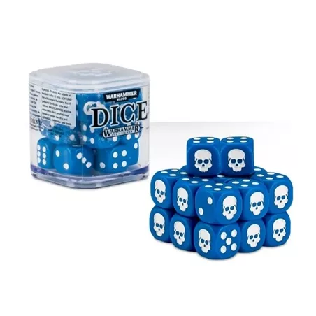 DICE CUBE WARHAMMER - BLEUWARHAMMER Un robuste cube en plastique co...