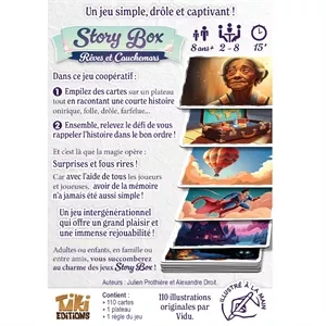 JEUX D'AMBIANCE STORY BOX : REVES ET CAUCHEMARS
