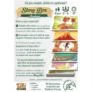 JEUX D'AMBIANCE STORY BOX : AVENTURES