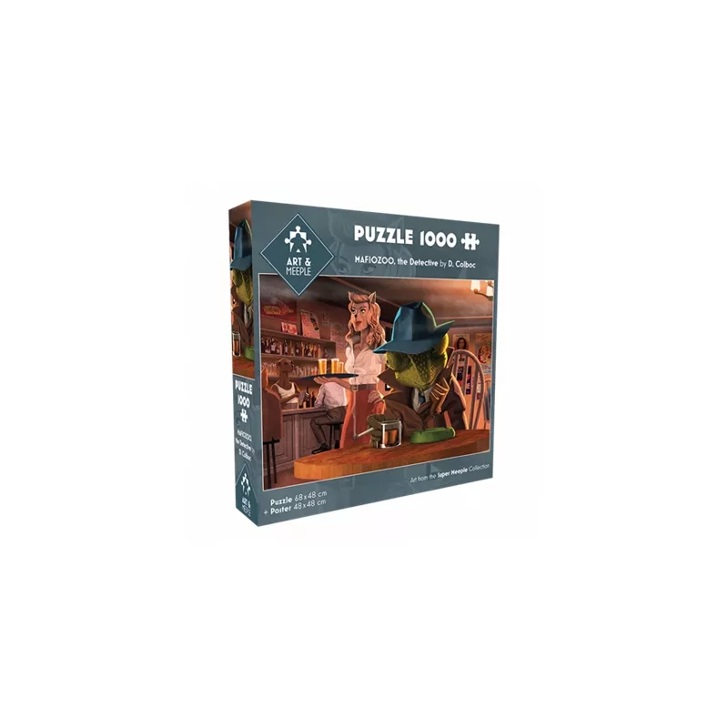 PUZZLE ART & MEEPLE – PUZZLE 1000 PIECES MAFIOZOO