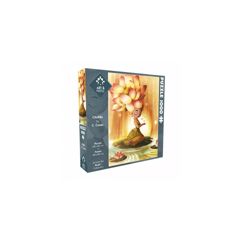 PUZZLE ART & MEEPLE – PUZZLE 1000 PIECES CHAKRA