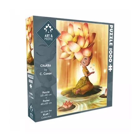 PUZZLE ART & MEEPLE – PUZZLE 1000 PIECES CHAKRA